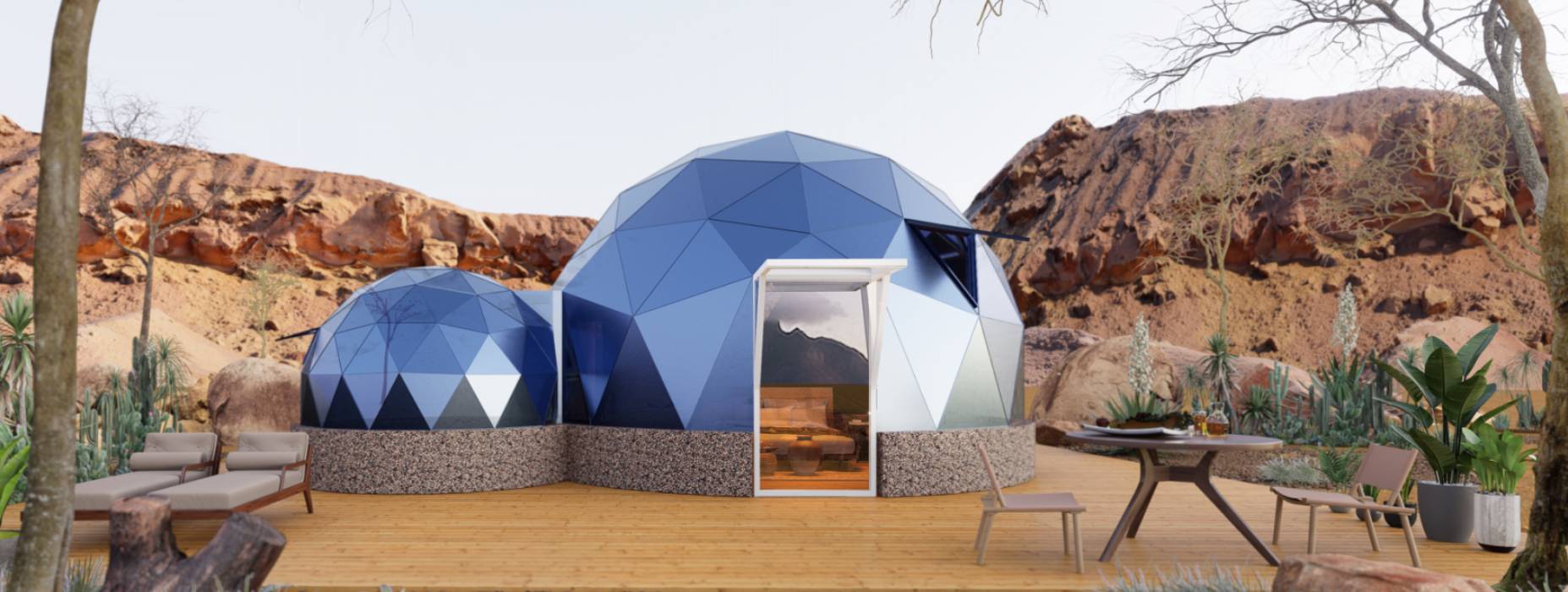 黄南球形智能光伏玻璃星空房